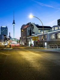 Berlin Cityscape at Dawn
