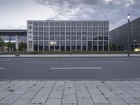 Cityscape of Berlin at Dawn with Modern Architecture and Corporate Headquarters