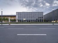 Cityscape of Berlin at Dawn with Modern Architecture and Corporate Headquarters