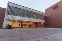 Dawn Cityscape: Building Facade in the Urban Jungle
