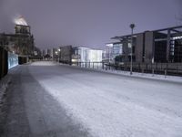 Dawn Cityscape with Water Reflection 001