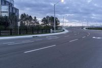 Dawn Sky and Clouds Over a Highway in Markham