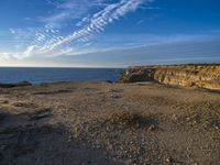 Dawn on the Coastal Cliff in Portugal