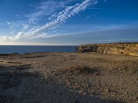 Dawn on the Coastal Cliff in Portugal