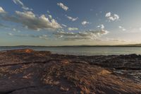 Dawn in Coastal Landscape: A Serene View of Nature