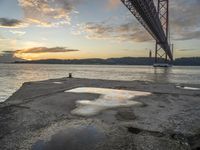 Dawn on the Coastal Landscape of Europe