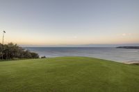 Dawn Coastal Landscape in Nature