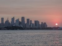 Dawn Coastal Landscape: Ocean Skyline and Open Space