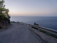 Dawn over Coastal Road in Mallorca, Spain