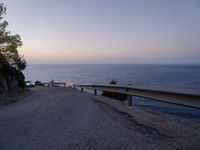 Dawn over Coastal Road in Mallorca, Spain