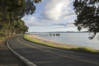 Dawn on the Coastal Road in New Zealand