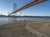 Dawn on the Coastal Waters of Lisbon, Portugal