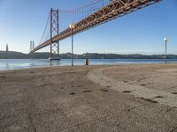 Dawn on the Coastal Waters of Lisbon, Portugal