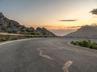 Dawn Curve in Spain: A Road in Europe