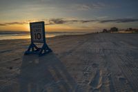 Dawn at Daytona Beach, Florida