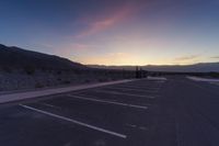 Dawn in Death Valley, California: Mountain 002