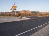 Dawn in Desert-like Los Angeles