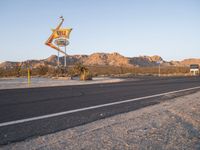 Dawn in Desert-like Los Angeles