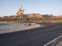 Dawn in Desert-like Los Angeles