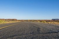 Dawn Desert Road under Clear Sky HDRi Maps and Backplates