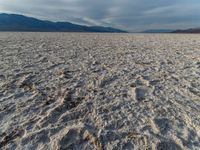 a cloudy day at the racetrack at death valley national park, california, usa photo by matt bremmer