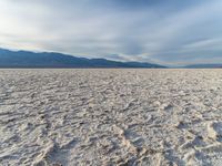 a cloudy day at the racetrack at death valley national park, california, usa photo by matt bremmer