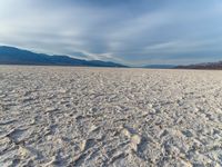 a cloudy day at the racetrack at death valley national park, california, usa photo by matt bremmer