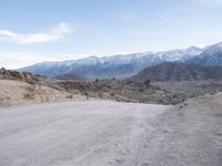 Dawn Over Dirt Roads in Alabama Hills, California