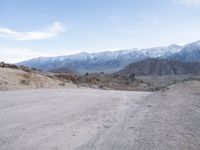 Dawn Over Dirt Roads in Alabama Hills, California