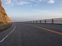 Dawn Drive Along the California Coastline