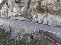 Dawn Drive Through Mountainous Terrain