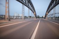 Dawn in Frankfurt, Germany - Urban Transportation Infrastructure