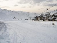 Dawn French in The Snow-Covered Mountains of the Alps (001)