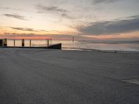 Dawn in Germany: Coastal Landscape with Sunlight