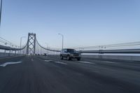 Dawn on the Highway: Infrastructure Against a Clear Sky