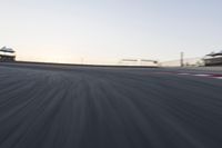 Dawn on the Highway: Racing on a Clear Sky Race Track