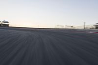 Dawn on the Highway: Racing on a Clear Sky Race Track