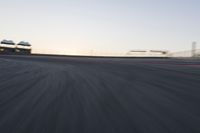 Dawn on the Highway: Racing on a Clear Sky Race Track