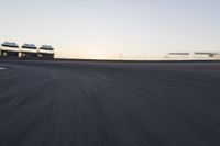 Dawn on the Highway: Racing on a Clear Sky Race Track