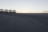 Dawn on the Highway: Racing on a Clear Sky Race Track