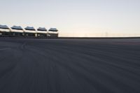 Dawn on the Highway: Racing on a Clear Sky Race Track