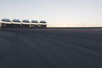 Dawn on the Highway: Racing on a Clear Sky Race Track