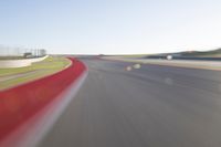 Dawn on the Highway: Sunrise and Motion Blur