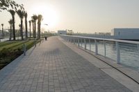 Dawn in Abu Dhabi, United Arab Emirates