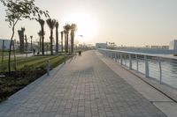 Dawn in Abu Dhabi, United Arab Emirates