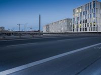 Dawn in Berlin, Germany: A Cityscape of Modern Architecture