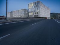 Dawn in Berlin, Germany: A Cityscape of Modern Architecture