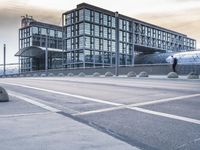 Dawn in Berlin: Modern Architecture and Urban Cityscape