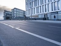 Dawn in Berlin: Modern Architecture and Urban Cityscape