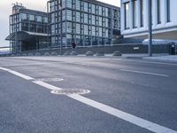 Dawn in Berlin: Modern Architecture and Urban Cityscape